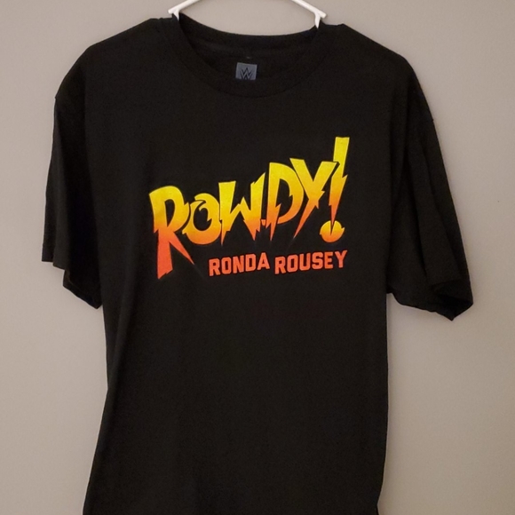 Authentic WWE Rowdy! Ronda Rousey T - Large - Picture 1 of 3